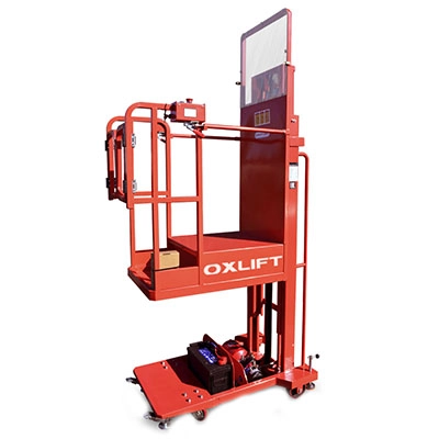 фото вертикальный комплектовщик заказов oxlift yxt-35