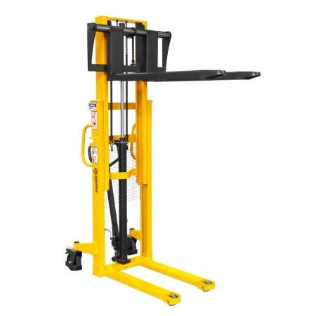 фото штабелер гидравлический sda 1520 (1500 кг; 2 м; вилы 300-850 мм) smartlift