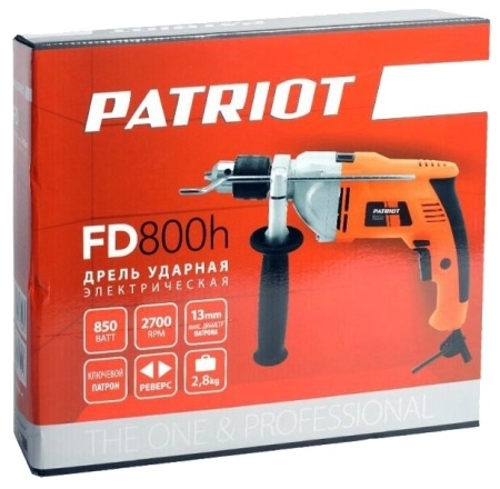 фото дрель ударная patriot fd800h