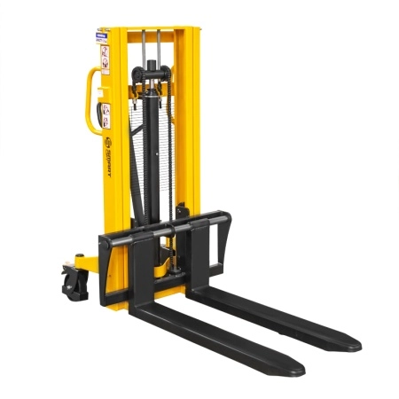 фото штабелер гидравлический sda 1520 (1500 кг; 2 м; вилы 300-850 мм) smartlift