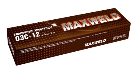 фото электроды maxweld озс-12 3мм 5кг