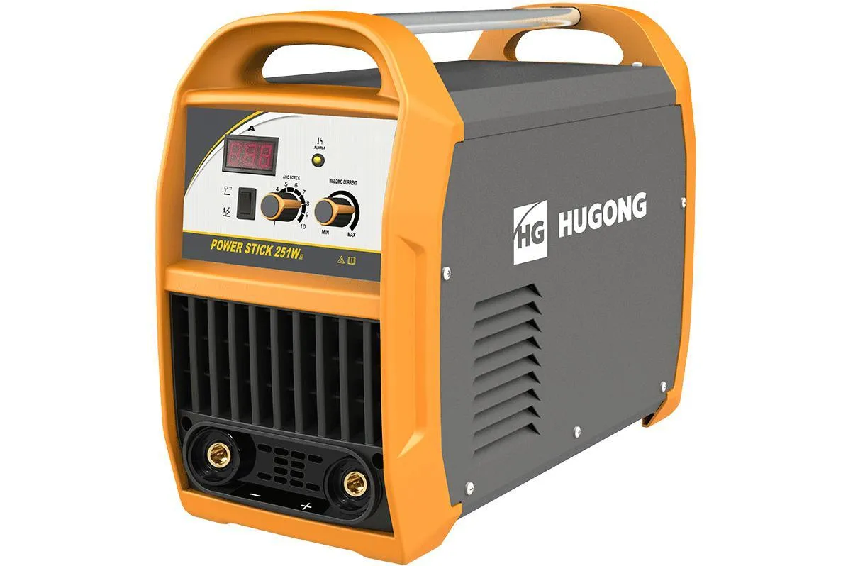 фото инвертор сварочный hugong power stick 251w iii