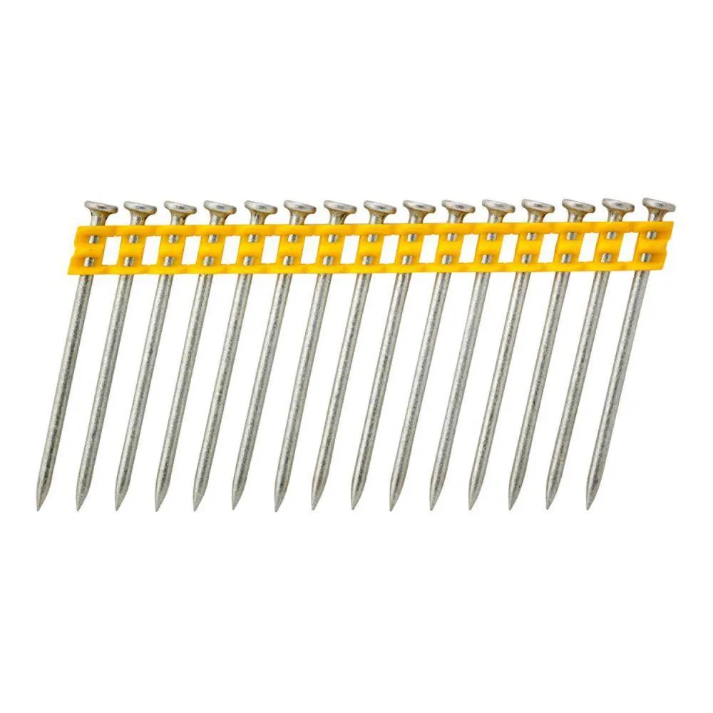 фото гвозди для степлера dewalt dcn8901050 желтые 2.6x50 мм 510 шт.