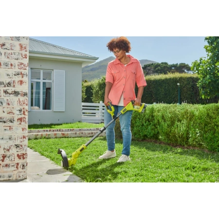 фото аккумуляторный триммер ryobi one+ rlt183225f