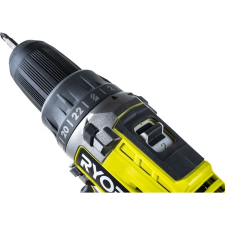 фото компактная дрель-шуруповерт ryobi r18dd3-115s