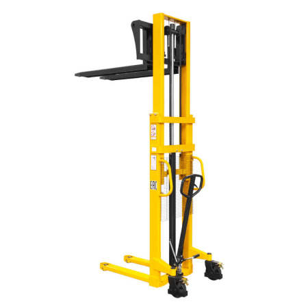 фото штабелер гидравлический sda 1025 (1000 кг; 2,5 м; вилы 300-850 мм) smartlift