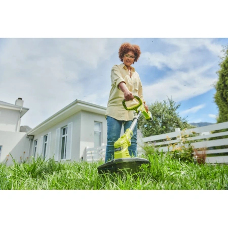 фото аккумуляторный триммер ryobi one+ rlt183225f